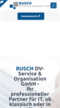 Mobile Screenshot of busch-dv.com